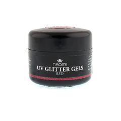 UV Glitter Gel Red 14 гр