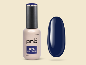 Гель-лак PNB 07L Blue Silence &ndash; темно-синій відтінок