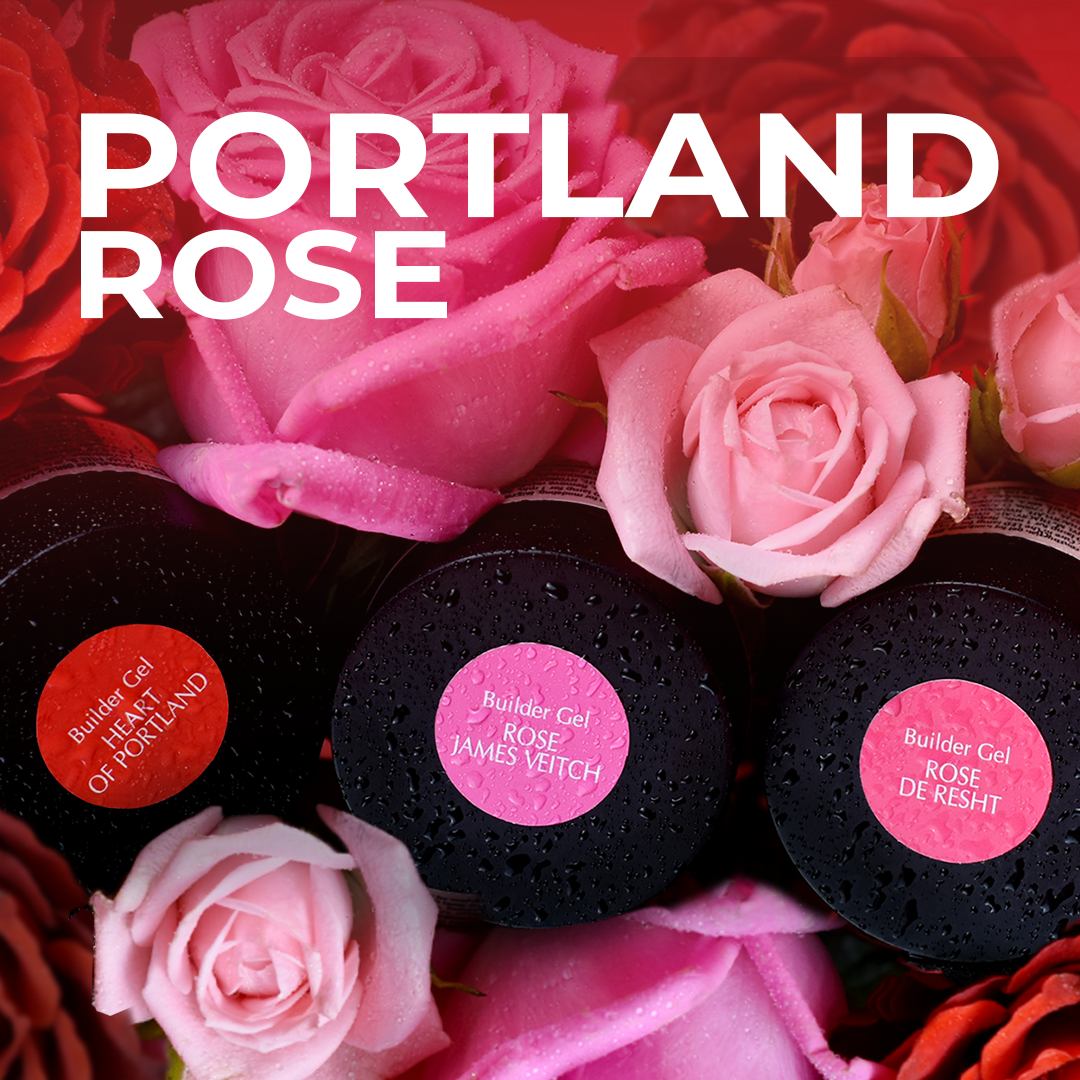 Нові відтінки Builder Gel PNB Portland Rose