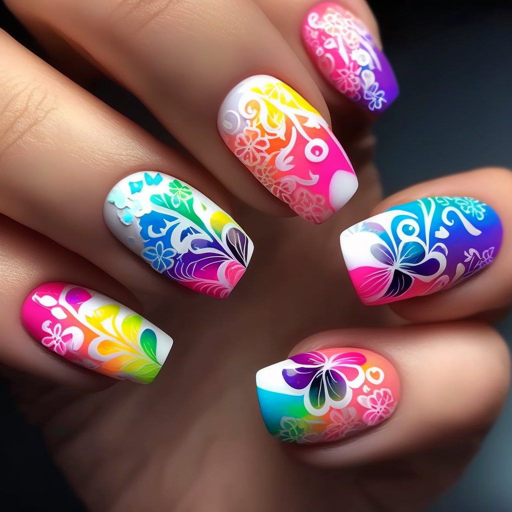 Молочно-рожевий френч - тренд манікюру від Хейлі Бібер