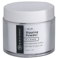 Прозора пудра для зміцнення нігтів IBD Dipping Powder Clear 42 г.