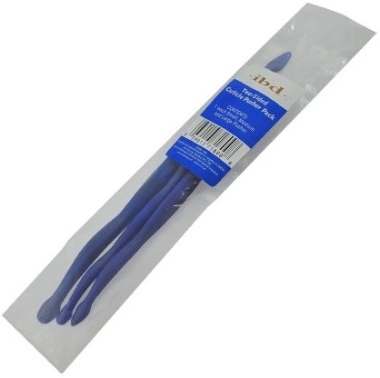 Пластиковий пушер для кутикули 3 шт IBD Plastic Cuticle Pusher Pack