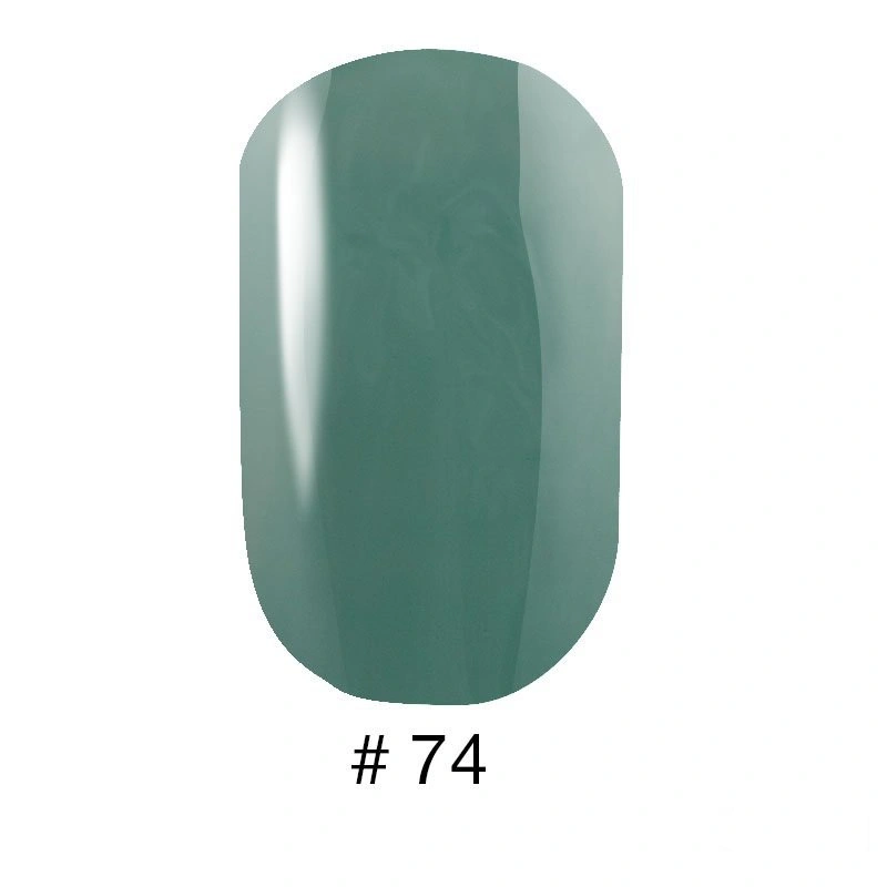 Гель-лак G.La color 074 G.La color зелений хакі, емаль 10 мл