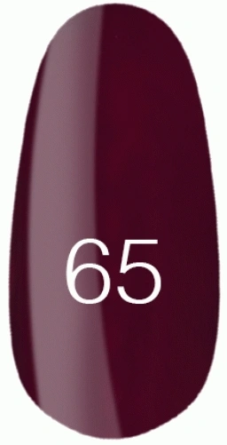 Лак Kodi Nail Polish №65 лилово-сливовий, емаль 15 мл