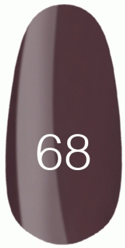 Лак Kodi Nail Polish №68 баклажановий, емаль 15 мл