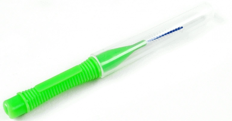 Щіточка для вій та брів Kodi Baby Brush for Eyelashes and Eyebrows Green зелена