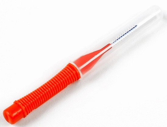 Щіточка для вій та брів помаранчева Kodi Baby Brush for Eyelashes and Eyebrows Orange