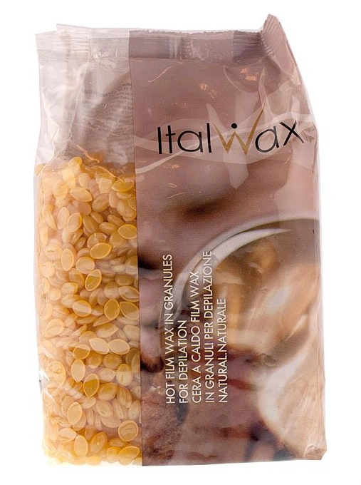 Гранульований гарячий віск ItalWax Natural Wax In Granules натуральний 1 кг
