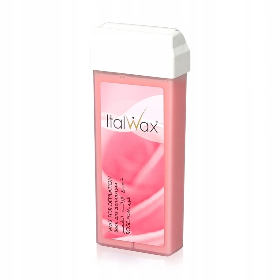 Віск у касетах із роликом Роза ItalWax Rose Roller Wax 100 мл
