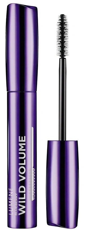 Туш об`ємна і розділяюча з чорницею, чорний Lumene Blueberry Wild Volume black 7 мл