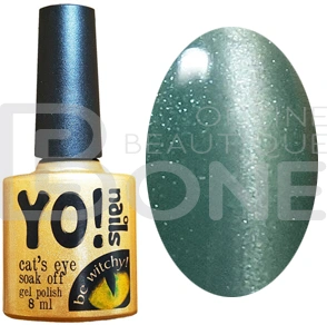 Магнітний гель-лак Yo!Nails Cats Eye №72 бежевий із шиммером 8 мл