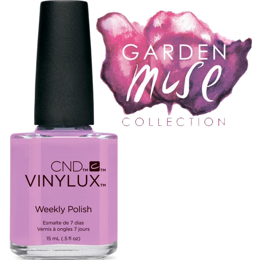 Лак CND VINYLUX 189 Beckoning Begonia рожево-ліловий, шиммер 15 мл
