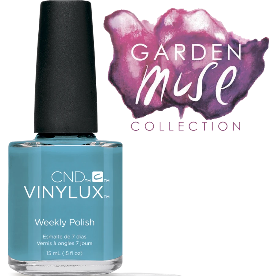 Лак CND VINYLUX 191 Lost Labyrinth блакитний, з мікроблиском 15 мл