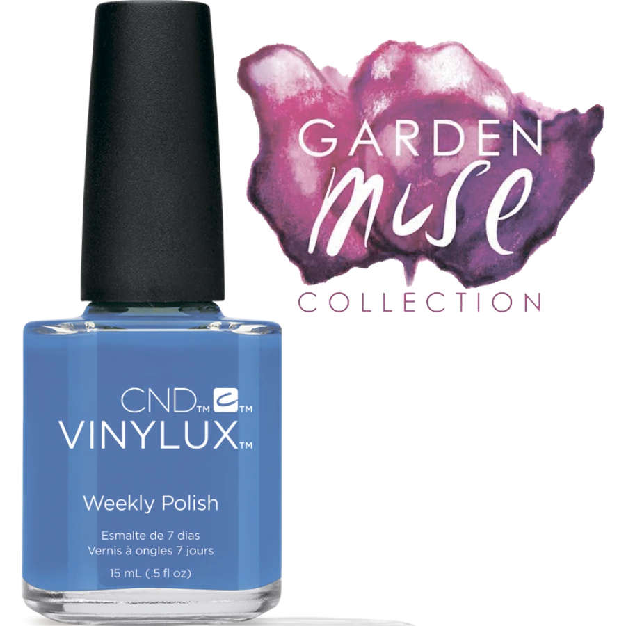 Лак CND VINYLUX 192 Reflecting Pool блакитно-синій, емаль 15 мл