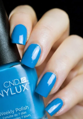 Лак CND VINYLUX 192 Reflecting Pool блакитно-синій, емаль 15 мл