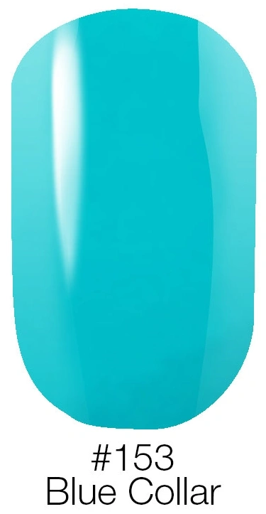 Гель лак Naomi Gel Polish №153 насичений блакитний, емаль 6 мл