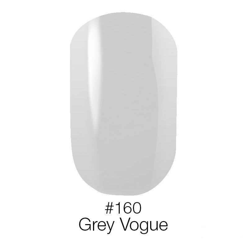 Гель лак Naomi Gel Polish №160 сірий, емаль 6 мл