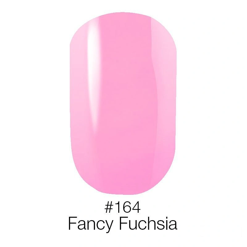 Гель лак Naomi Gel Polish №164 ніжна фуксія, емаль 6 мл
