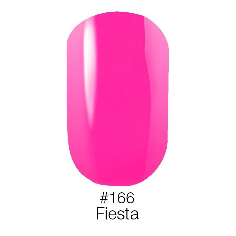 Гель лак Naomi Gel Polish №166 рожевий з перламутром 6 мл
