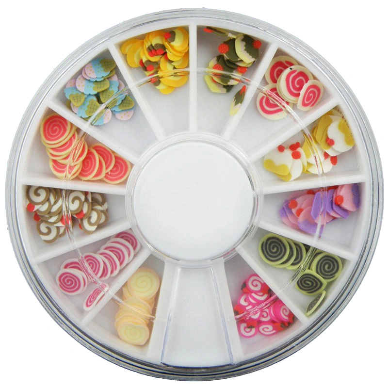 Фімо для дизайну Кексики YRE Nail Art Fimo Cupcakess