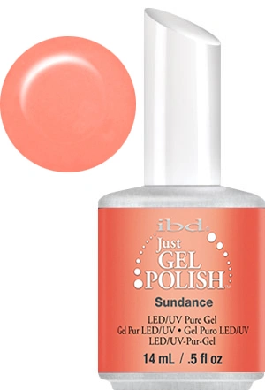 Гель-лак Танець сонця IBD Just Gel Sundance персиковий, емаль 14 мл