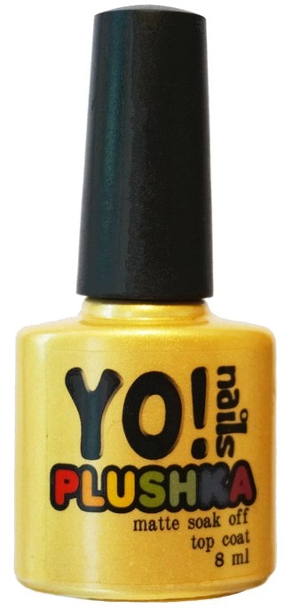 Матовий топ Yo!Nails Plushka Matte Top Coat 8 мл