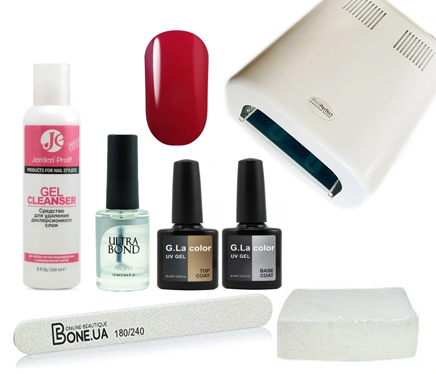 Стартовий набір із УФ лампою 36 Вт Bone G.La Сolor Starter Kit UV Lamp
