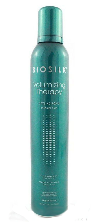 Піна для укладання волосся для надання об`єму BioSilk Volumizing Therapy Styling Foam 360 мл