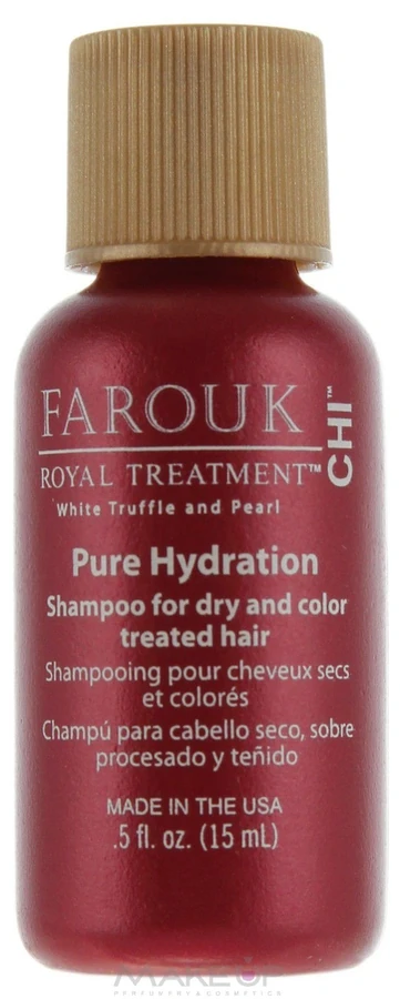 Зволожуючий шампунь для живлення CHI Farouk Royal Treatment by CHI Pure Hydration Shampoo 15мол