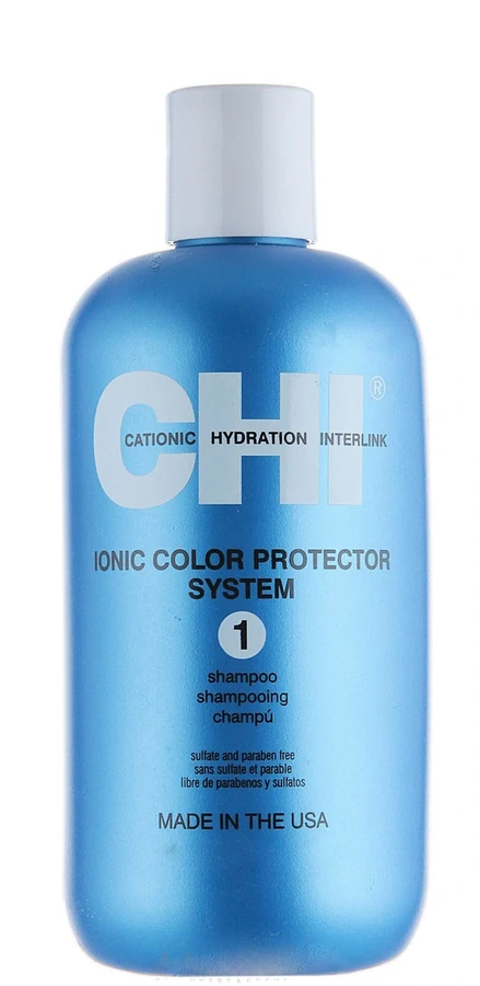 1 Безсульфатний шампунь для захисту кольору CHI Ionic Color Protector System 1 Shampoo 950 мл