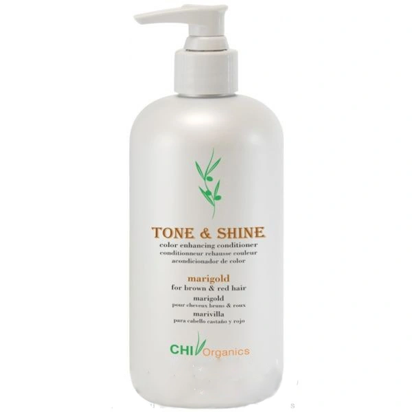 Кондиціонер, що ламінує, Золотисто-мідний CHI Organics Tone and Shine Marigold 950 мл