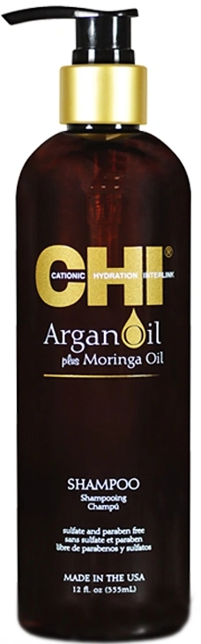Поживний шампунь Аргана CHI Argan Oil Shampoo 355 мл