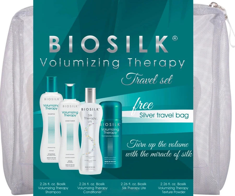 Дорожній набір Комплекс для надання об`єму волоссю BioSilk Volumizing Therapy Travel set