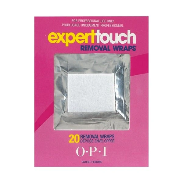 Фольга-обгортка OPI Expert Touch Remover Pads 20 шт