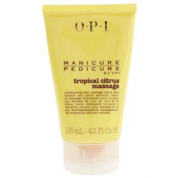 Масажний лосьйон для рук та ніг Тропічний цитрус OPI Manicure & Pedicure Massage Tropical Citrus 125 мл