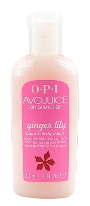 Лосьйон для рук та тіла Імбірна лілія OPI Avojuice Ginger Lily 30 мл