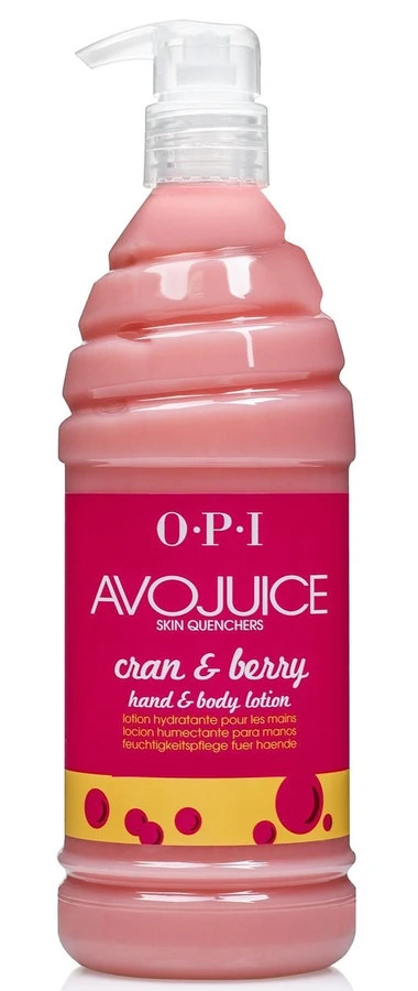 Лосьйон для рук і тіла Брусниця-журавлина OPI Avojuice Lingonberry-Cranberry 960 мл