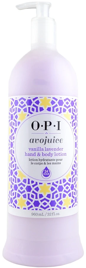 Лосьйон для рук та тіла Ваніль-Лаванда OPI Avojuice Vanilla-Lavender 960 мл