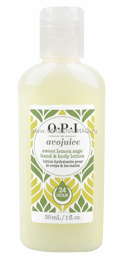 Лосьйон для рук та тіла Солодкий лимон OPI Avojuice Sweet Lemon 30 мл
