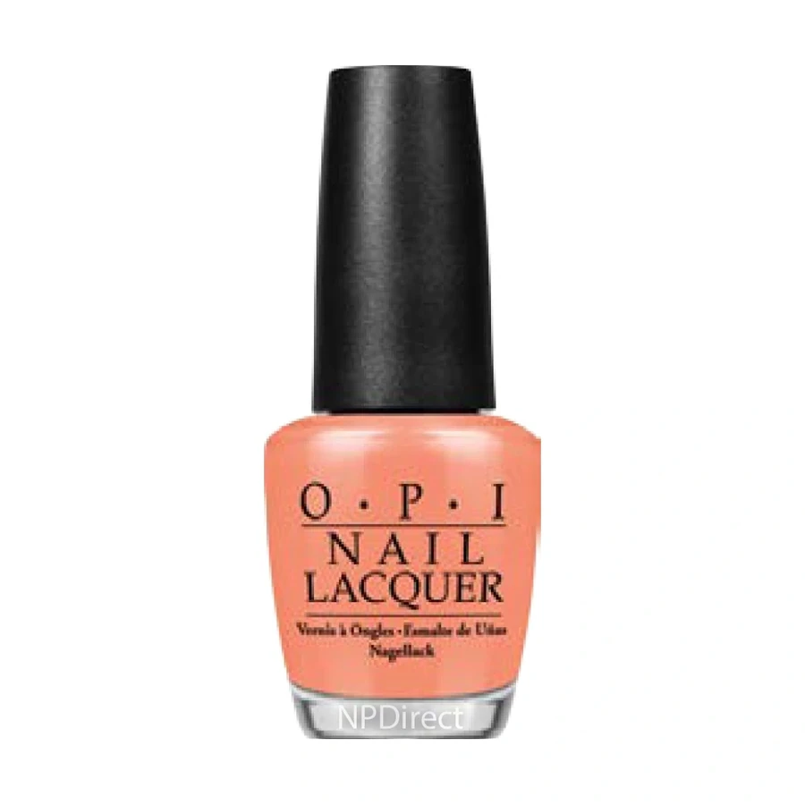 Лак OPI Is Mai Tai Crooked? кремовий блідо-жовтогарячий, емаль 15 мл