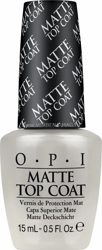 Закріплююче верхнє покриття матове OPI Matte Top Coat 15 мл