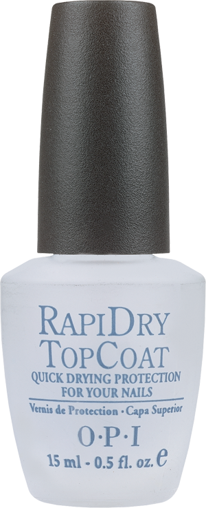 Швидкосохне верхнє покриття із дзеркальним блиском OPI RapiDry Top Coat 15 мл