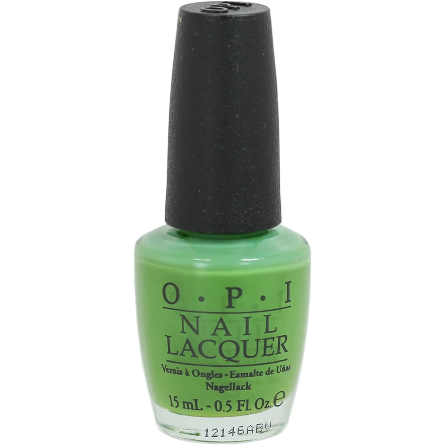 Лак OPI Green-Wich Village яркозелений, глянсовий 15 мл