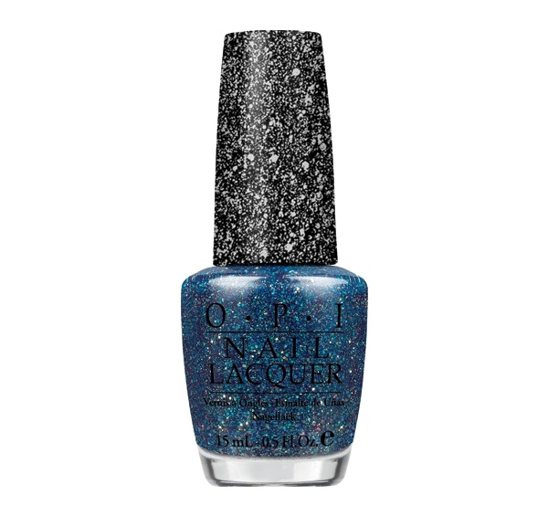 Лак OPI Get Your Number синій желеподібний з мерехтінням, що іскриться 15 мл