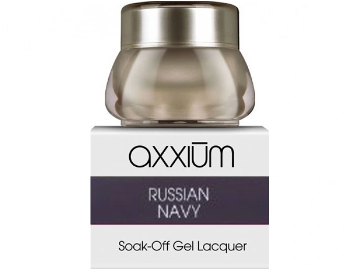Кольоровий гель, темно-синій із шиммером OPI Axxium Soak-Off R54 Ukrainian Navy 6 г