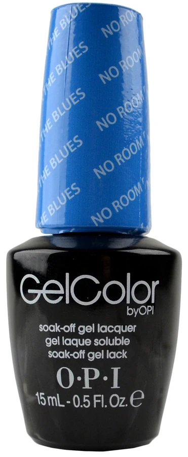 Гель-лак OPI No Room for the Blues блакитний небесний відтінок, емаль 15 мл