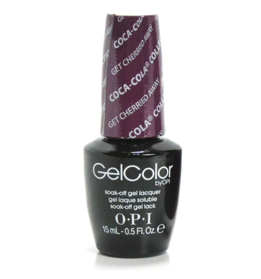 Гель-лак OPI Get Cherried Away темно-вишневий, глянсовий 15 мл