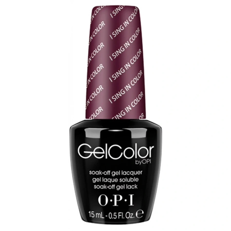 Гель-лак OPI I Sing in Color темно гранатовий, глянець 15 мл