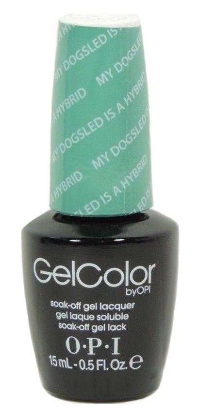Гель-лак OPI My Dogsled is a Hybrid бірюзовий, глянсовий 15 мл