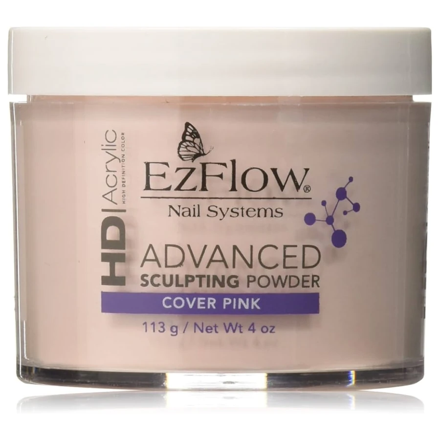 Прозоро-рожева акрилова пудра EzFlow High Definition Pink Powder 113 г